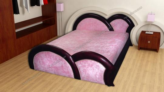 Кровать с матрасом 190x180 / 200x180 Анюта