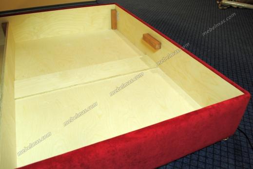 Кровать с матрасом 190x180 / 200x180 Бэлла