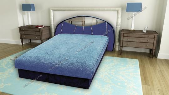 Кровать с матрасом 190x140 / 200x140 Диана-1