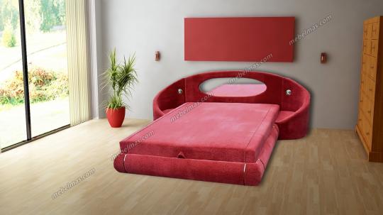 Кровать с матрасом 190x140 / 200x140 Лилия