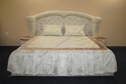 Кровать с матрасом 190x180 / 200x180 Шахерезада-2
