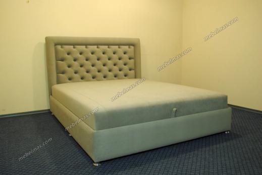 Кровать с матрасом 190x180 / 200x180 Аврора